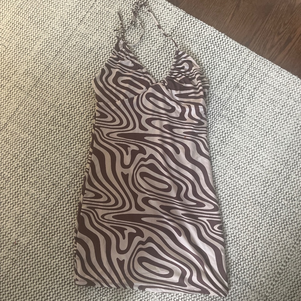 Halter neck dress
